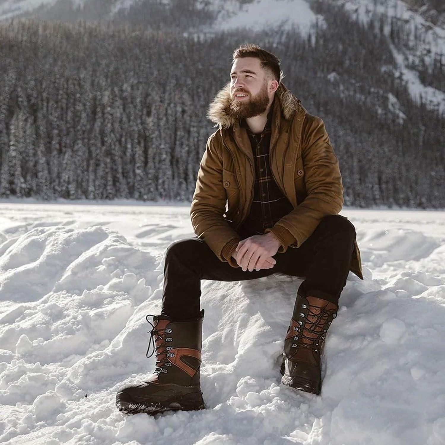 image:imageBaffin Mens Apex Snow BootBlackBark