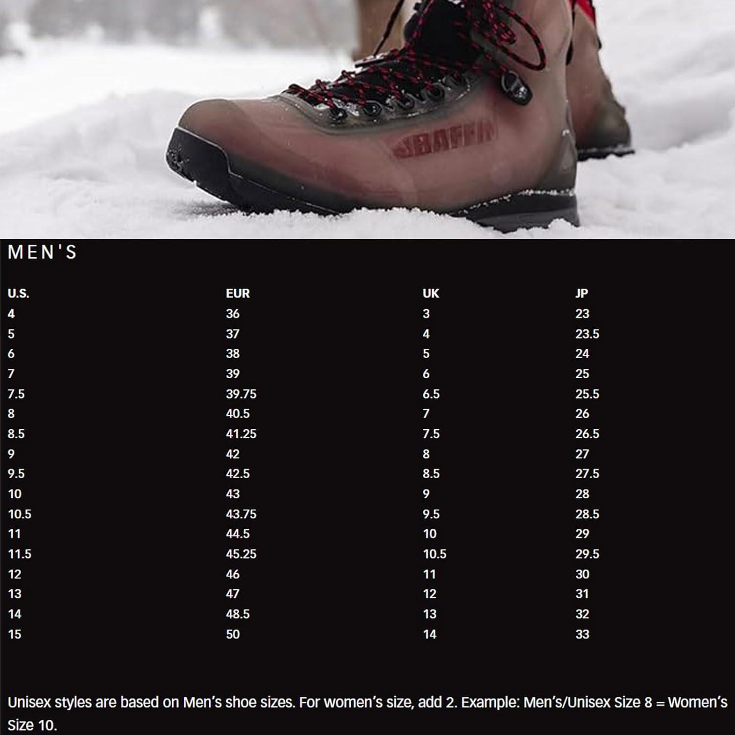 image:imageBaffin Mens BOREALIS Boots Waterproof Vegan Winter Sport Hiking Boots with Removable Insulated Liner Snowshoe CompatibleBlack