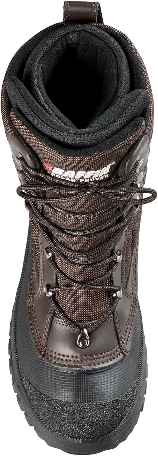 image:imageBaffin Mens CROSSFIRE Winter Boots Warm Durable Waterproof Insulated Leather Snow amp Hunting Boots for Extreme Cold WeatherBrown