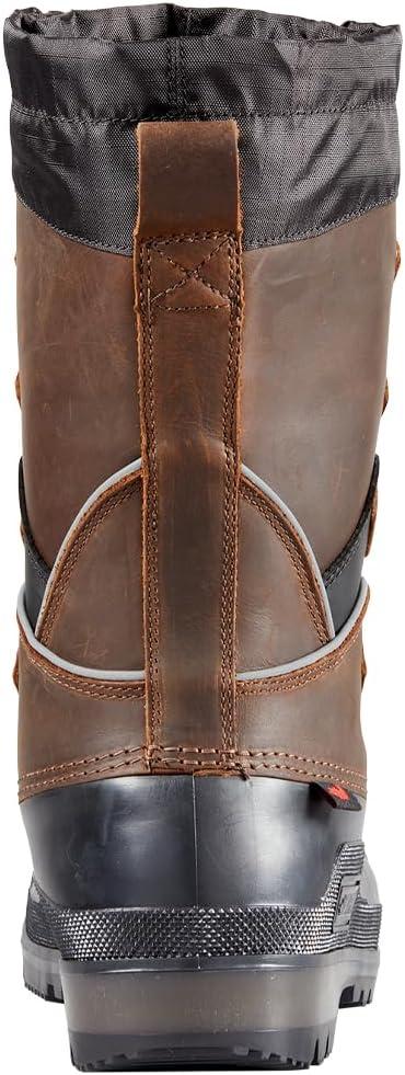 image:imageBaffin Mens MOUNTAIN Warm Waterproof MoistureWicking SlipOn Style Full Grain Leather Upper Snow Boots Arctic RatedBrown