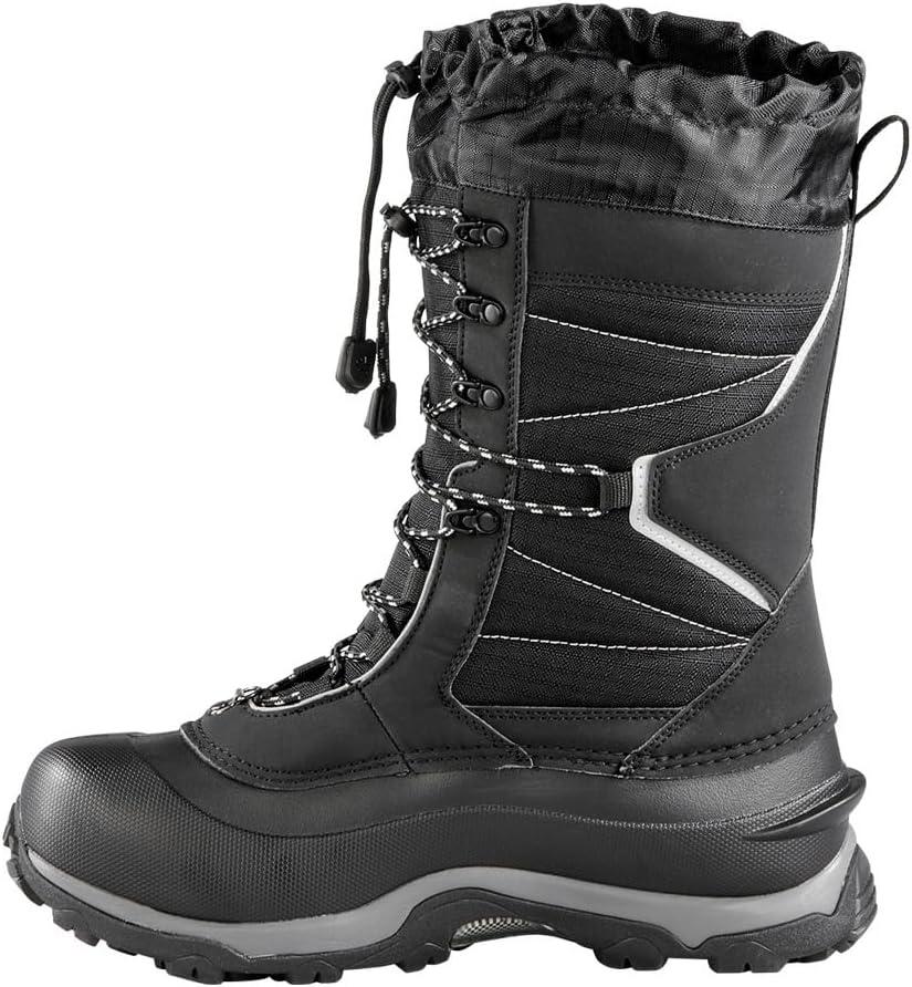 image:imageBaffin Mens SEQUOIA Lightweight Insulated Cushioned Waterproof SlipResistant SlipOn Winter Snow Boots for SnowshoeingBlack