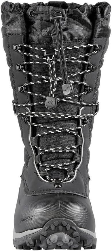 image:imageBaffin Mens SEQUOIA Lightweight Insulated Cushioned Waterproof SlipResistant SlipOn Winter Snow Boots for SnowshoeingBlack