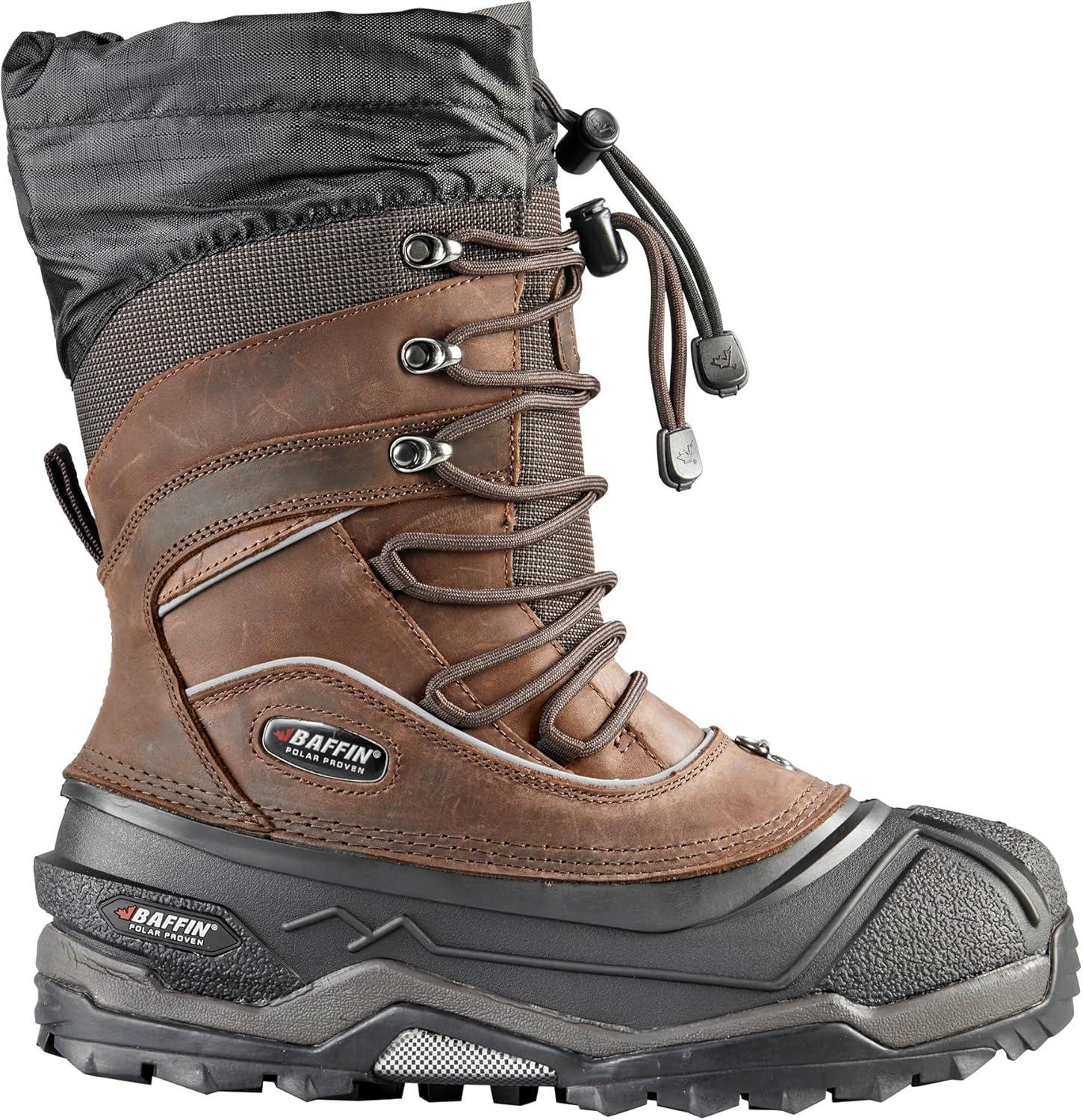 image:imageBaffin Mens Snow Monster Insulated Allweather BootBr5 Worn Brown