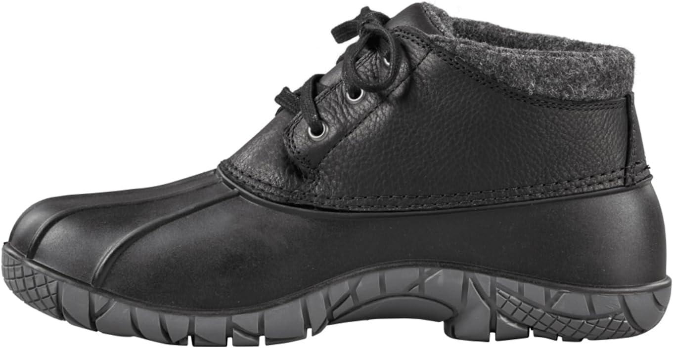 image:imageBaffin Mens WHITETAIL II Waterproof Insulated LowHeight Outdoor Snow Boots FullGrain Leather Upper Flexible Rubber BaseBlack