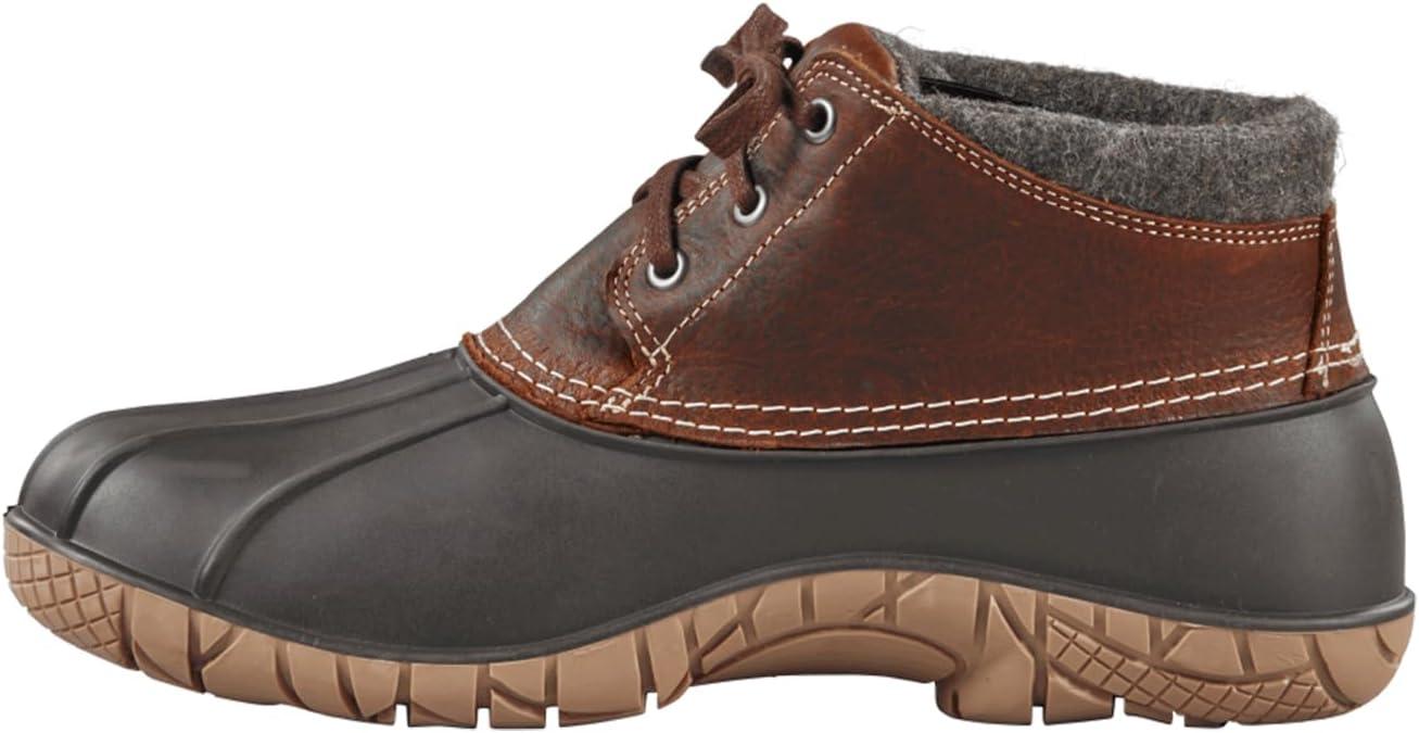image:imageBaffin Mens WHITETAIL II Waterproof Insulated LowHeight Outdoor Snow Boots FullGrain Leather Upper Flexible Rubber BaseBrown