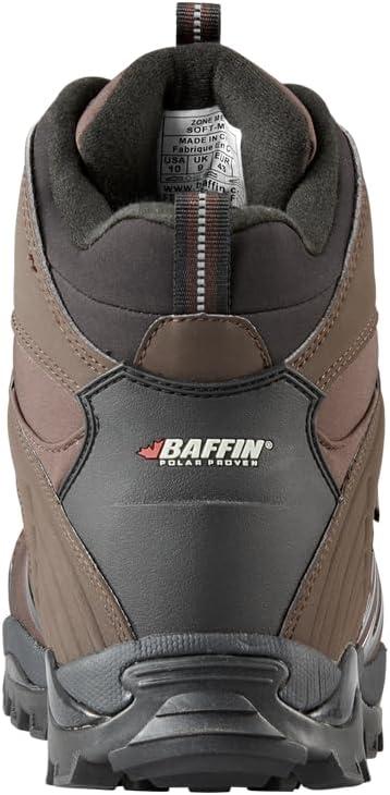 image:imageBaffin Mens ZONE HighPerformance Lightweight Insulated Waterproof ColdWeather Snow Winter Boots for Snowshoeing amp HikingBrown
