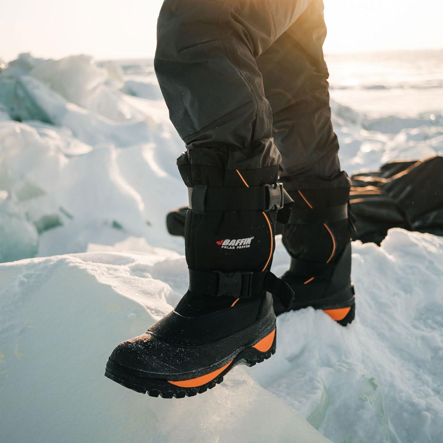 image:imageBaffin Wolf Mens Snow Boots for Winter ConditionsBak BlackExpedition Gold