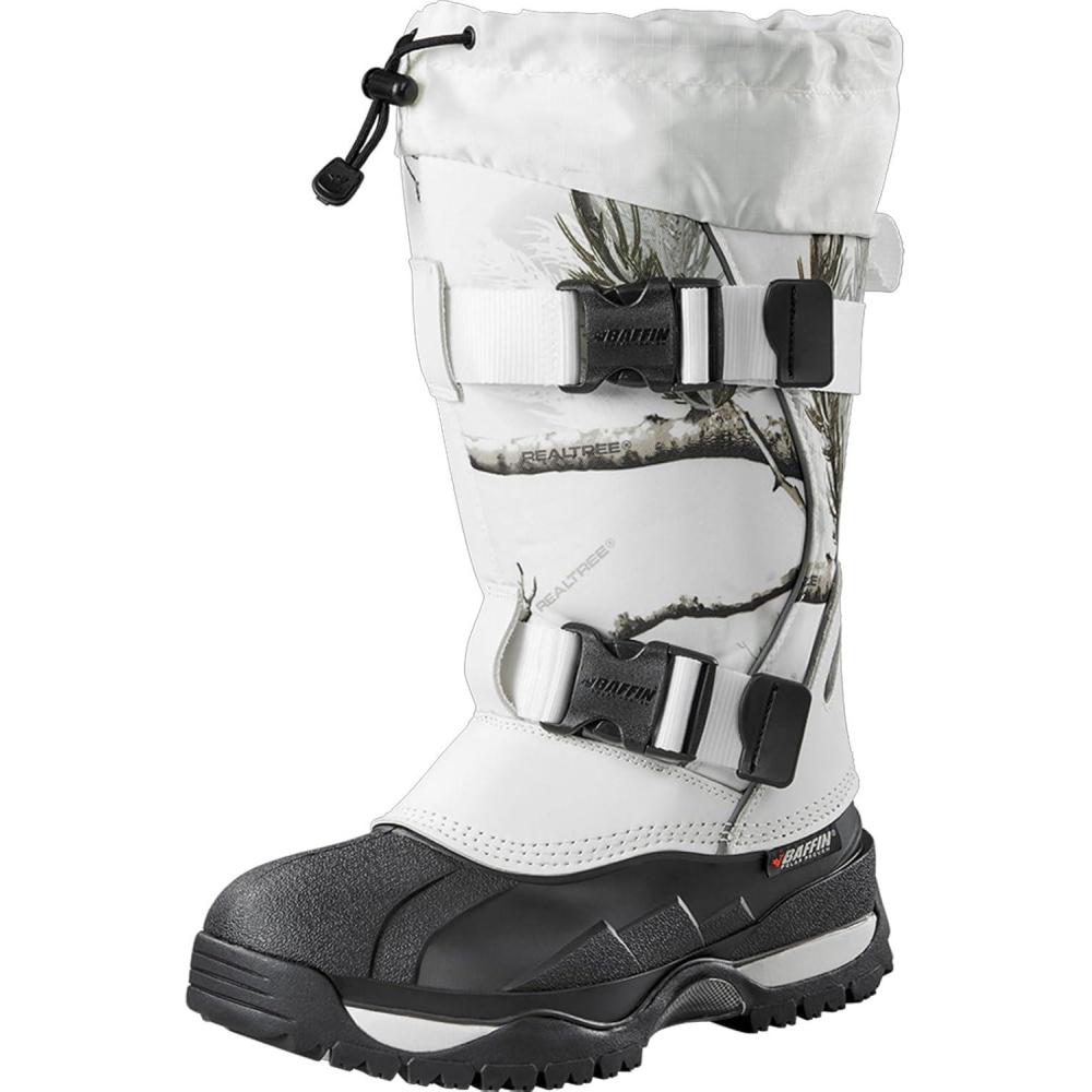 image:imageBaffin Impact Mens Boots Midcalf Height Available in Black amp White color for Extreme Cold weather Snow andor Icecovered environments Snowshoe CompatibleSnow Camo
