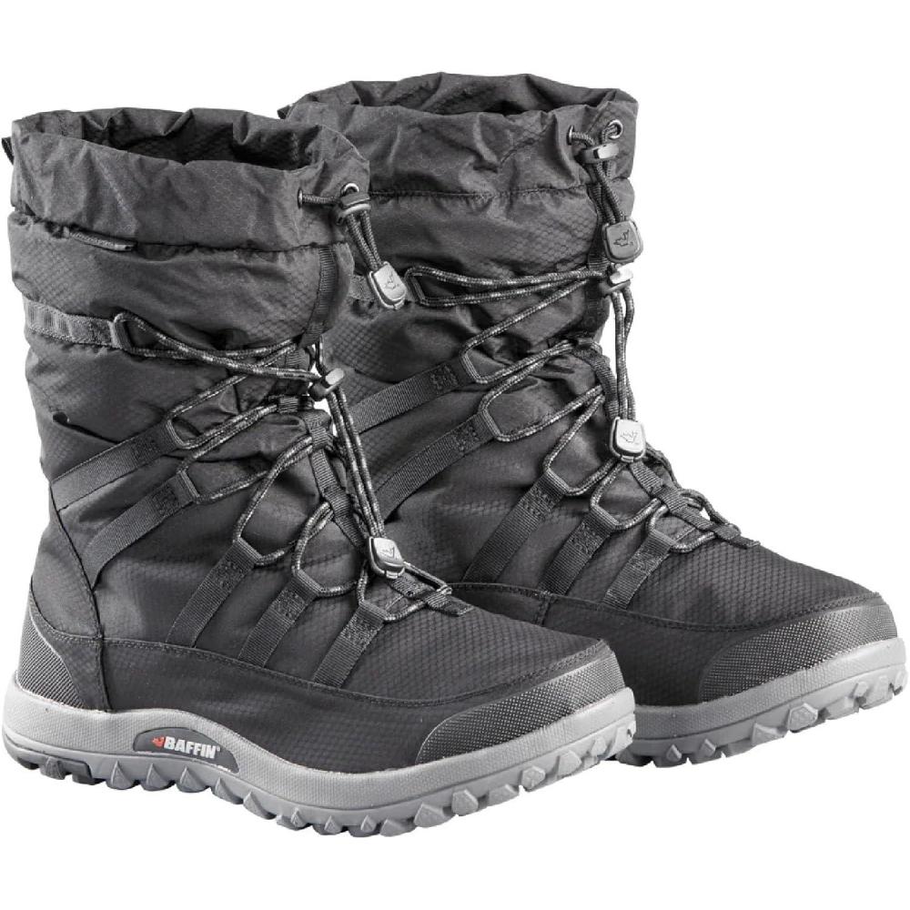 image:imageBaffin Mens ESCALATE X Waterproof Insulated Lightweight Winter SlipResistant MidHigh Boots for Hiking amp Casual WearBlack