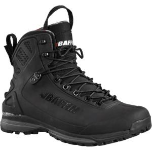Baffin Men’s BOREALIS Boots | Waterproof Vegan Winter Sport Hiking Boots with Removable Insulated Liner | Snowshoe Compatible(Blackout)
