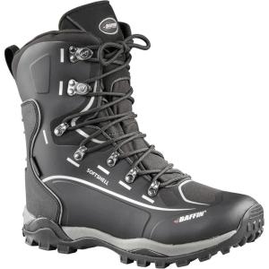 Baffin Men’s SNOSTORM Insulated Lightweight Waterproof Breathable Winter Snow Boots for Snowshoeing, Ice Fishing & Hiking, Black, 9.5(Black)