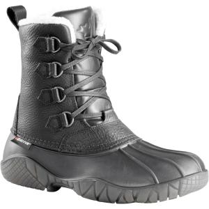 Baffin Yellowknife Men’s Boots, Low-calf Height, for Winter and Snow, Snowshoe compatible, Made in Canada(Black)