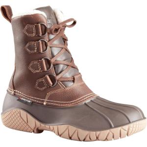 Baffin Yellowknife Men’s Boots, Low-calf Height, for Winter and Snow, Snowshoe compatible, Made in Canada(Brown)