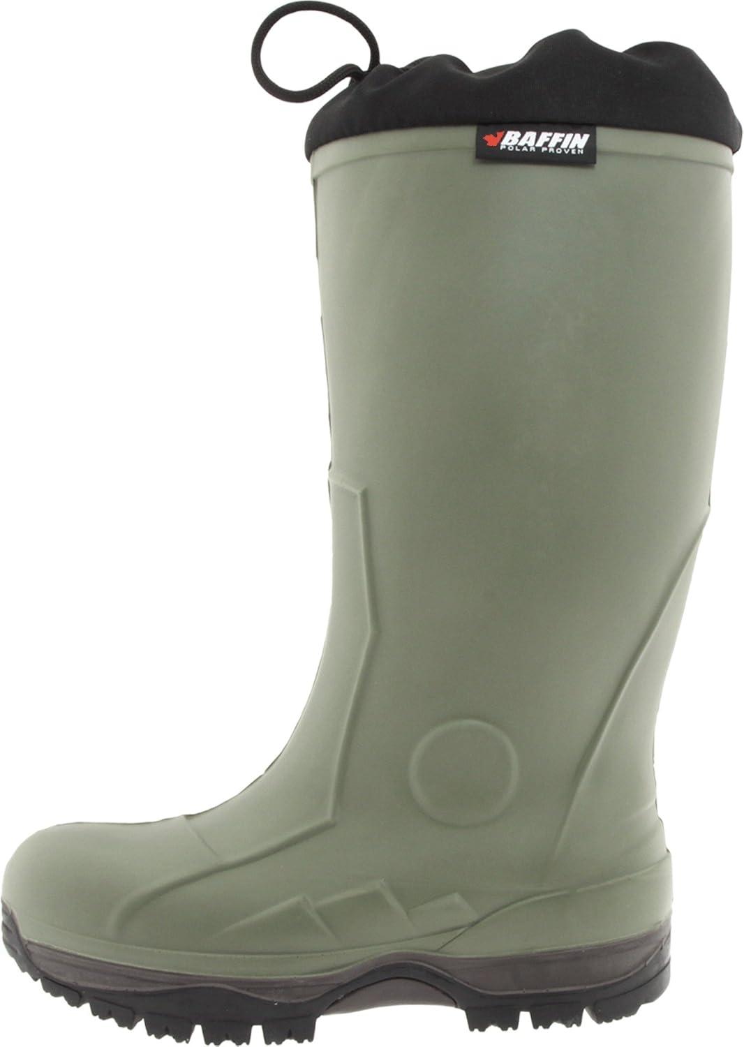image:imageBaffin Ice bear Plain Toe Mens Boots MidCalf Height Available in ForestBlack Color Perfect for Every Season Hunting amp Fishing Slipresistant bootForestblack