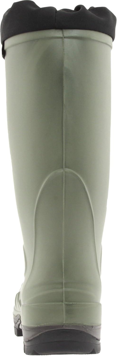 image:imageBaffin Ice bear Plain Toe Mens Boots MidCalf Height Available in ForestBlack Color Perfect for Every Season Hunting amp Fishing Slipresistant bootForestblack
