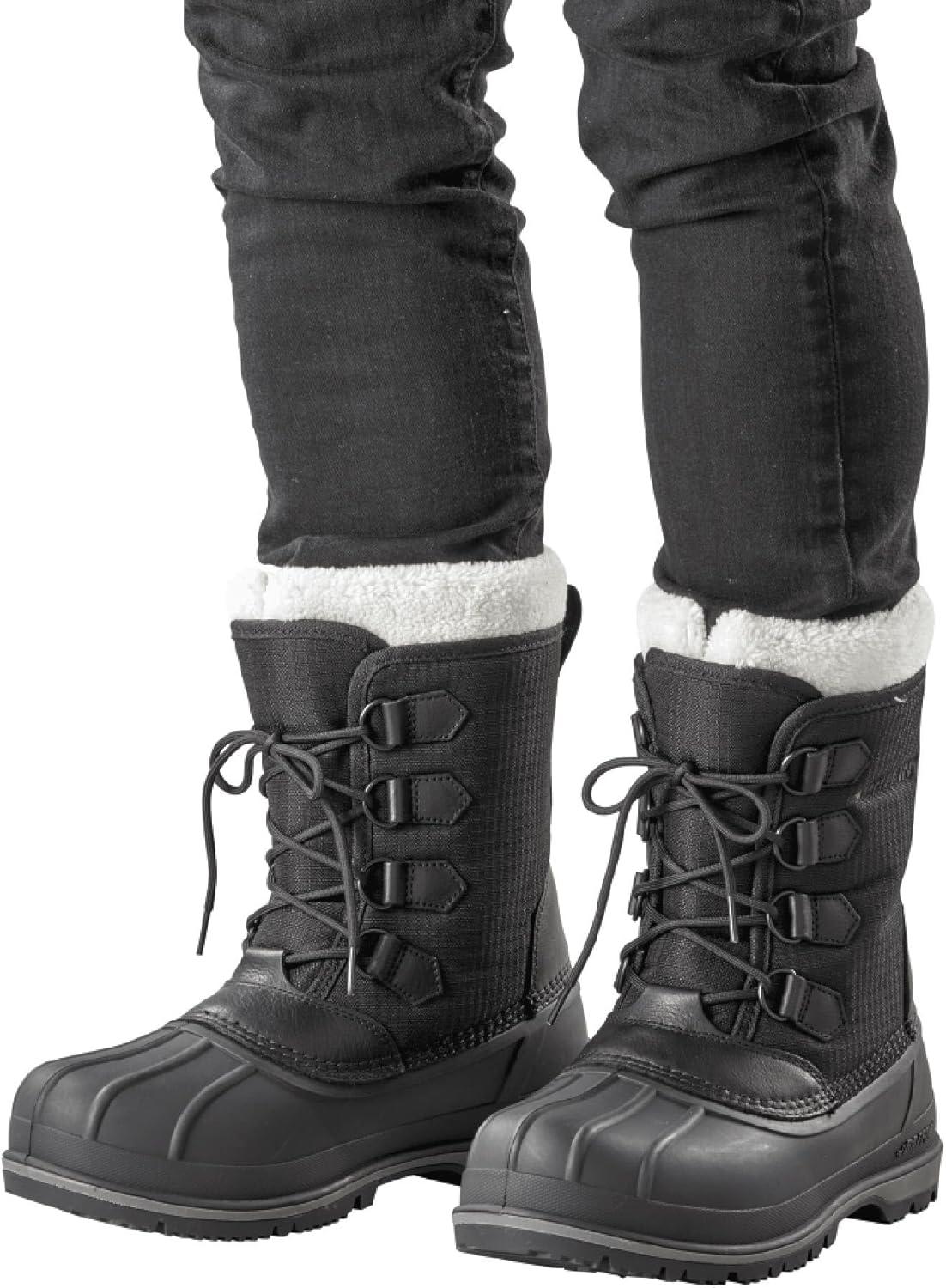 image:imageBaffin Mens BOBCAYGEON Tall Waterproof Insulated Lightweight TundraRated Removable Liner Cold Weather Winter Snow BootsBlack