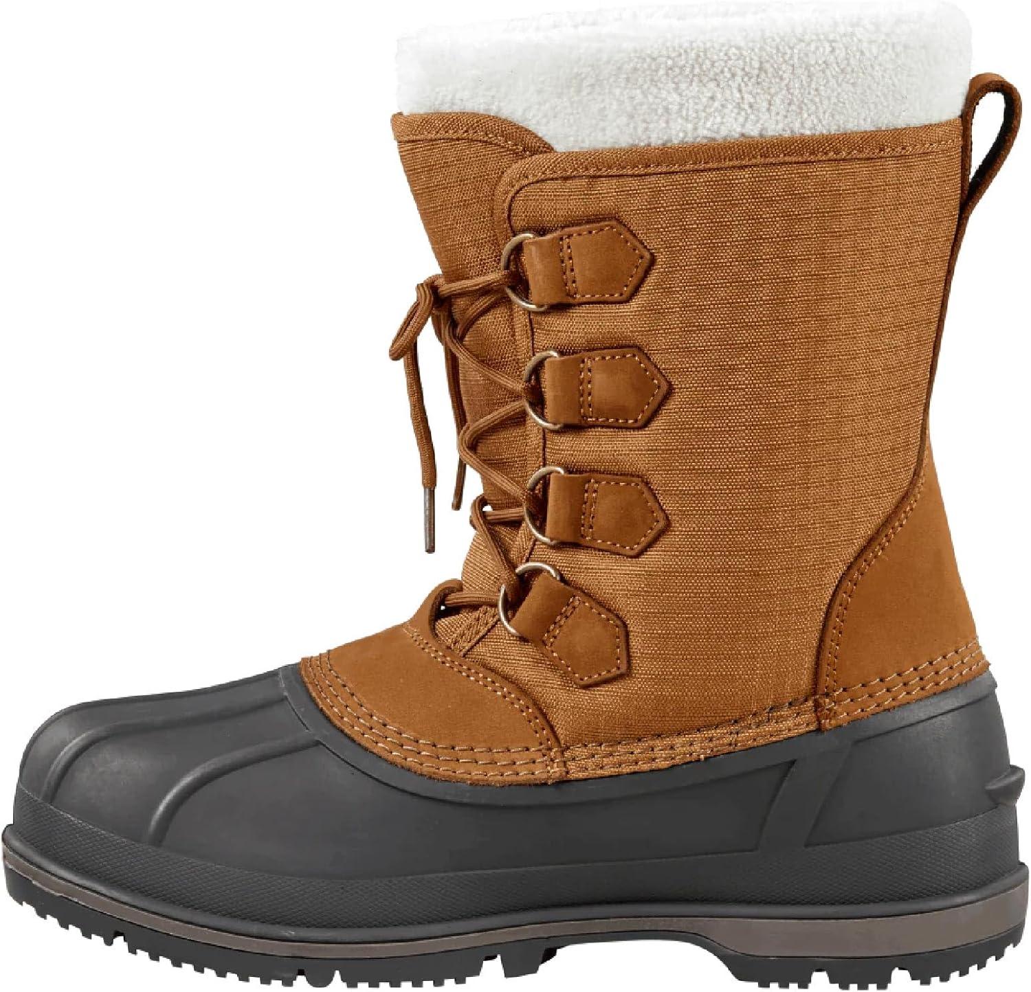 image:imageBaffin Mens BOBCAYGEON Tall Waterproof Insulated Lightweight TundraRated Removable Liner Cold Weather Winter Snow BootsTan