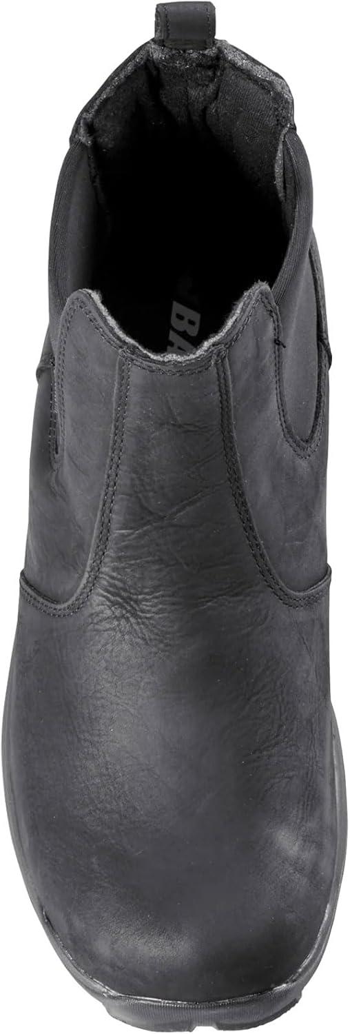 image:imageBaffin Mens COPENHAGEN Winter Boots Waterproof Insulated Lightweight Leather SlipOn Boots for Urban amp Cold Weather UseBlack