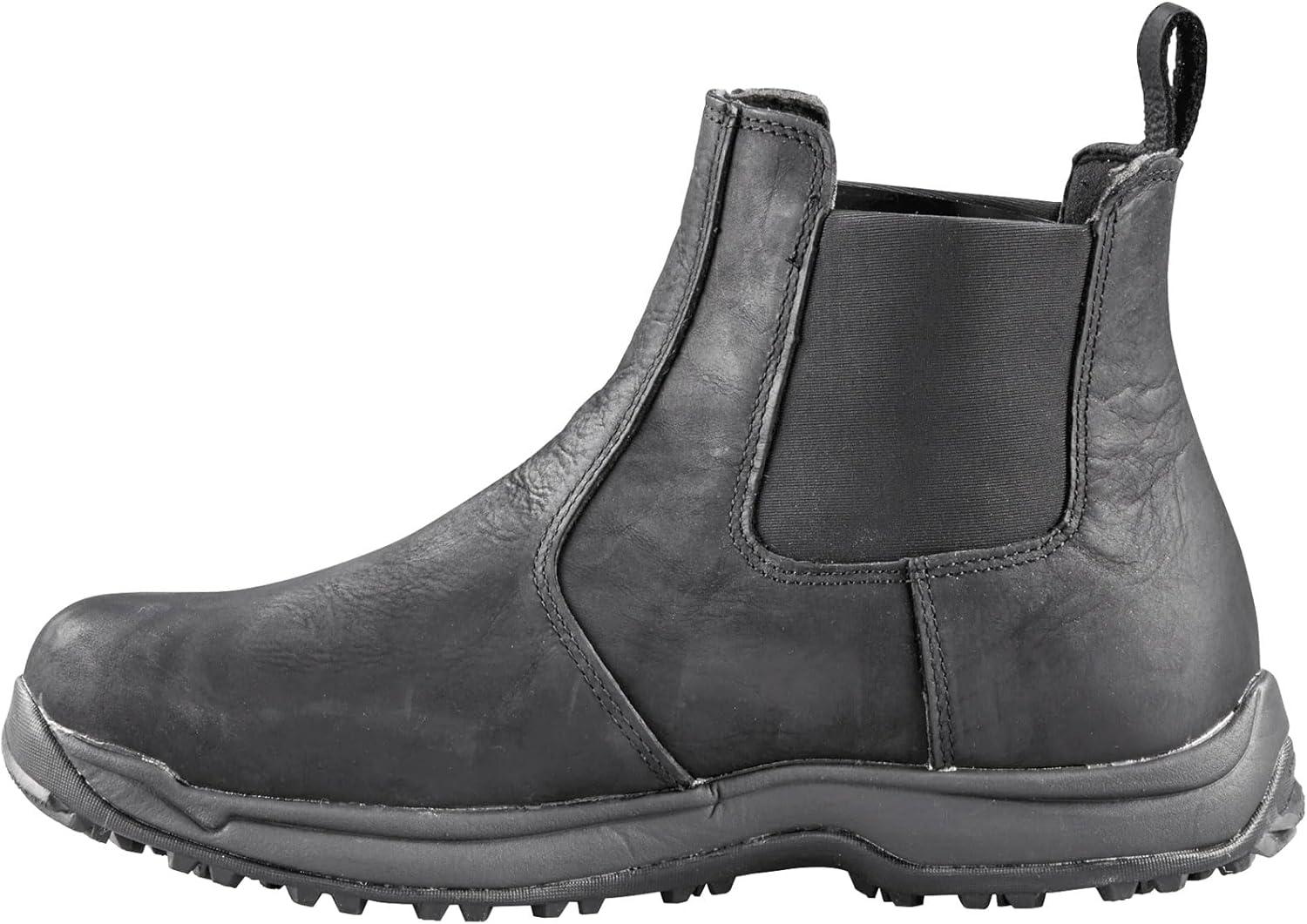 image:imageBaffin Mens COPENHAGEN Winter Boots Waterproof Insulated Lightweight Leather SlipOn Boots for Urban amp Cold Weather UseBlack