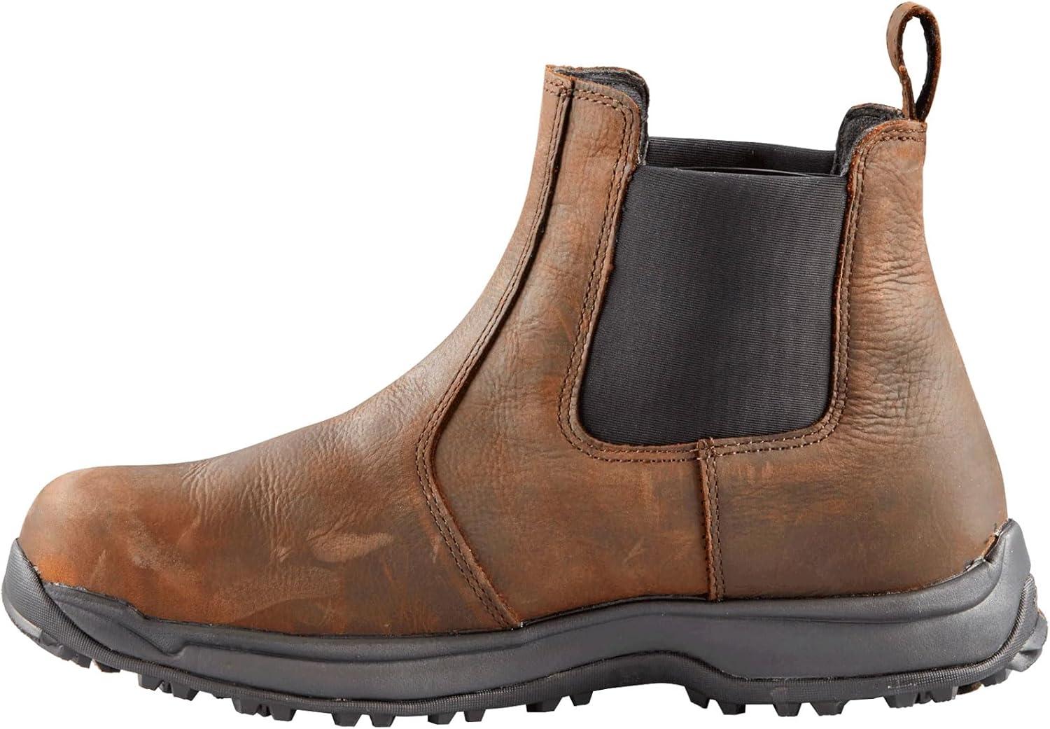 image:imageBaffin Mens COPENHAGEN Winter Boots Waterproof Insulated Lightweight Leather SlipOn Boots for Urban amp Cold Weather UseBrown