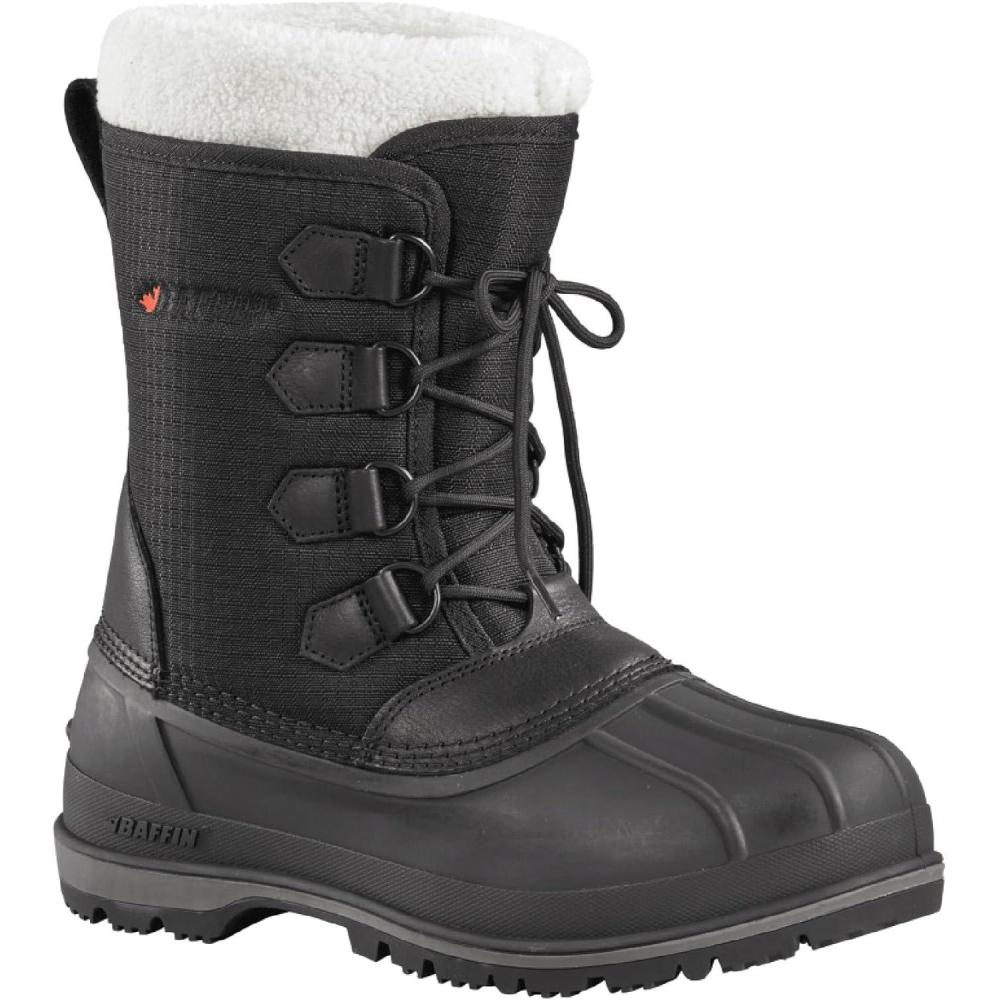 image:imageBaffin Mens BOBCAYGEON Tall Waterproof Insulated Lightweight TundraRated Removable Liner Cold Weather Winter Snow BootsBlack