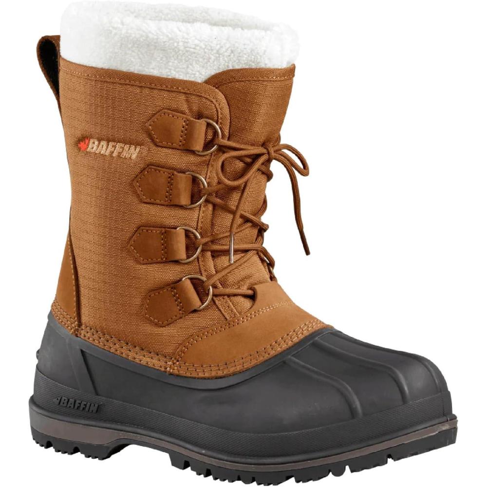 image:imageBaffin Mens BOBCAYGEON Tall Waterproof Insulated Lightweight TundraRated Removable Liner Cold Weather Winter Snow BootsTan