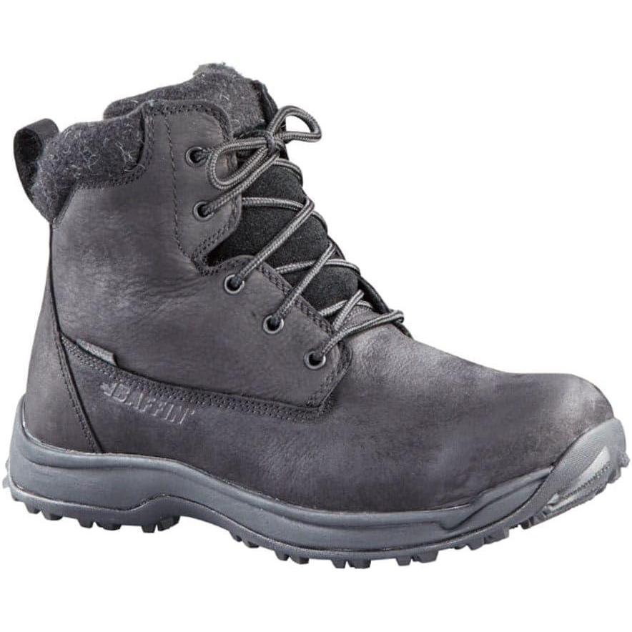 image:imageBaffin Mens TRURO Waterproof Breathable Warm Insulated Cushioned SlipResistant Northern Rated Outdoor Leather Ankle BootsBlack