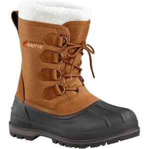 Baffin Men’s BOBCAYGEON Tall Waterproof Insulated Lightweight Tundra-Rated Removable Liner Cold Weather Winter Snow Boots(Tan)