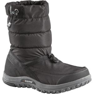 Baffin Men’s CLOUD LOW Waterproof Breathable Lightweight Winter Slip-Resistant Mid-High Boots for Hiking & Casual Wear(Black)