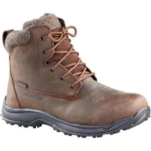 Baffin Men’s TRURO Waterproof Breathable Warm Insulated Cushioned Slip-Resistant Northern Rated Outdoor Leather Ankle Boots(Brown)