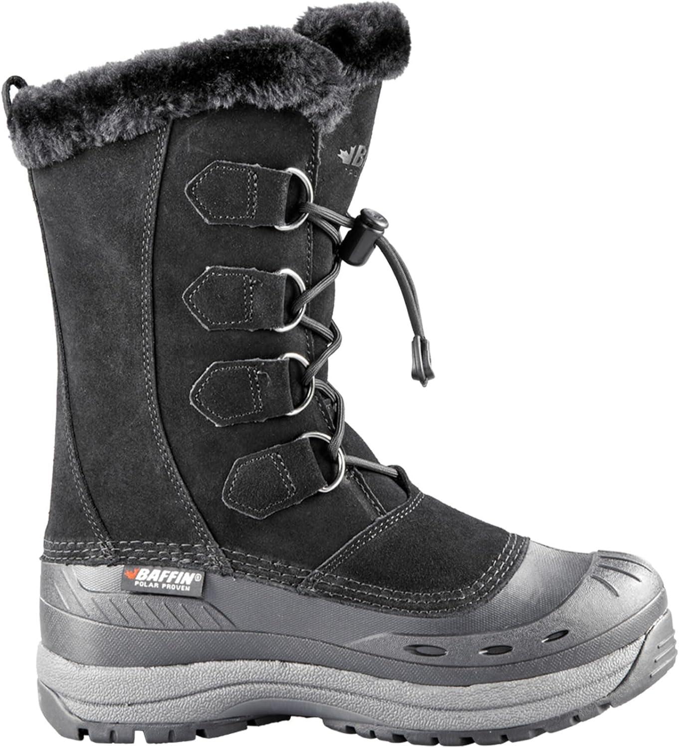 image:imageBaffin Chloe Womens Boots Mid Height for snowcovered terrainsBlack
