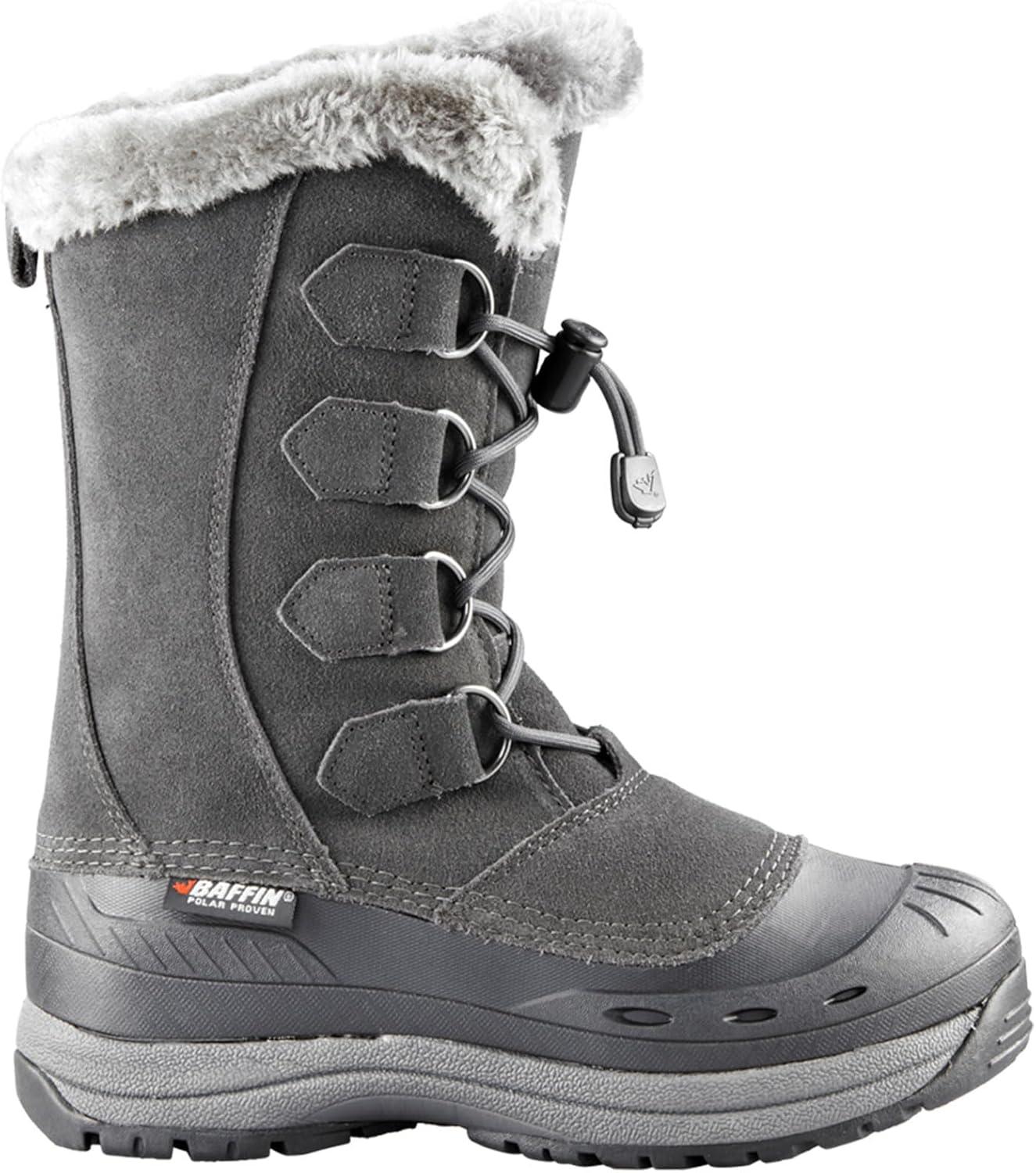 image:imageBaffin Chloe Womens Boots Mid Height for snowcovered terrainsCharcoal
