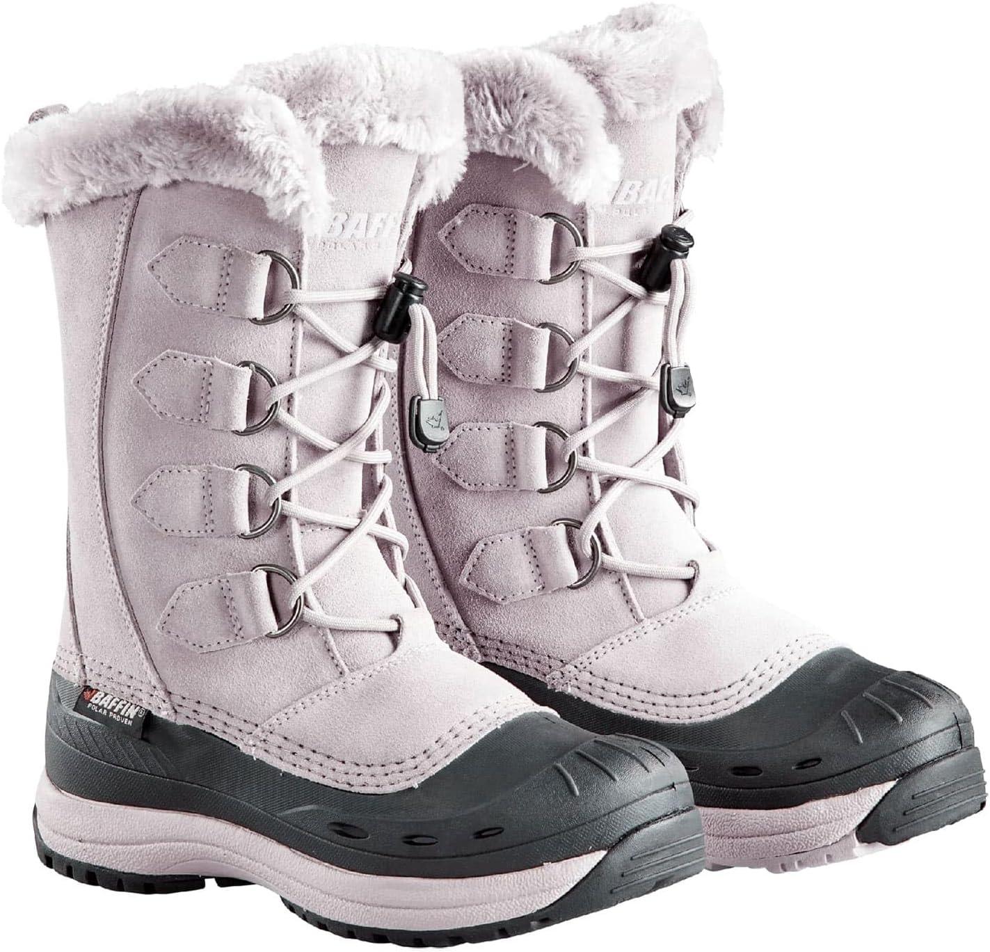 image:imageBaffin Chloe Womens Boots Mid Height for snowcovered terrainsCoastal Grey