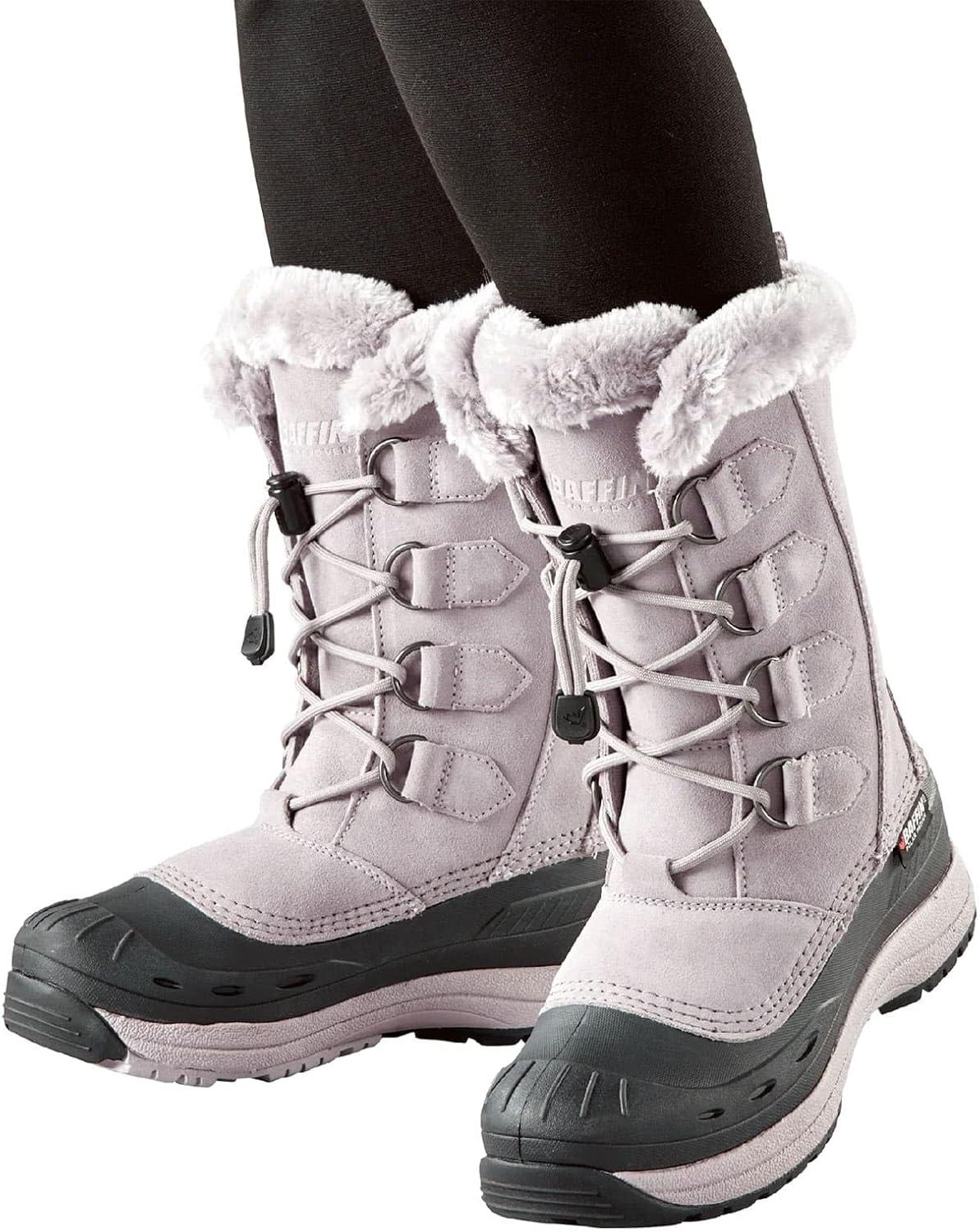 image:imageBaffin Chloe Womens Boots Mid Height for snowcovered terrainsCoastal Grey