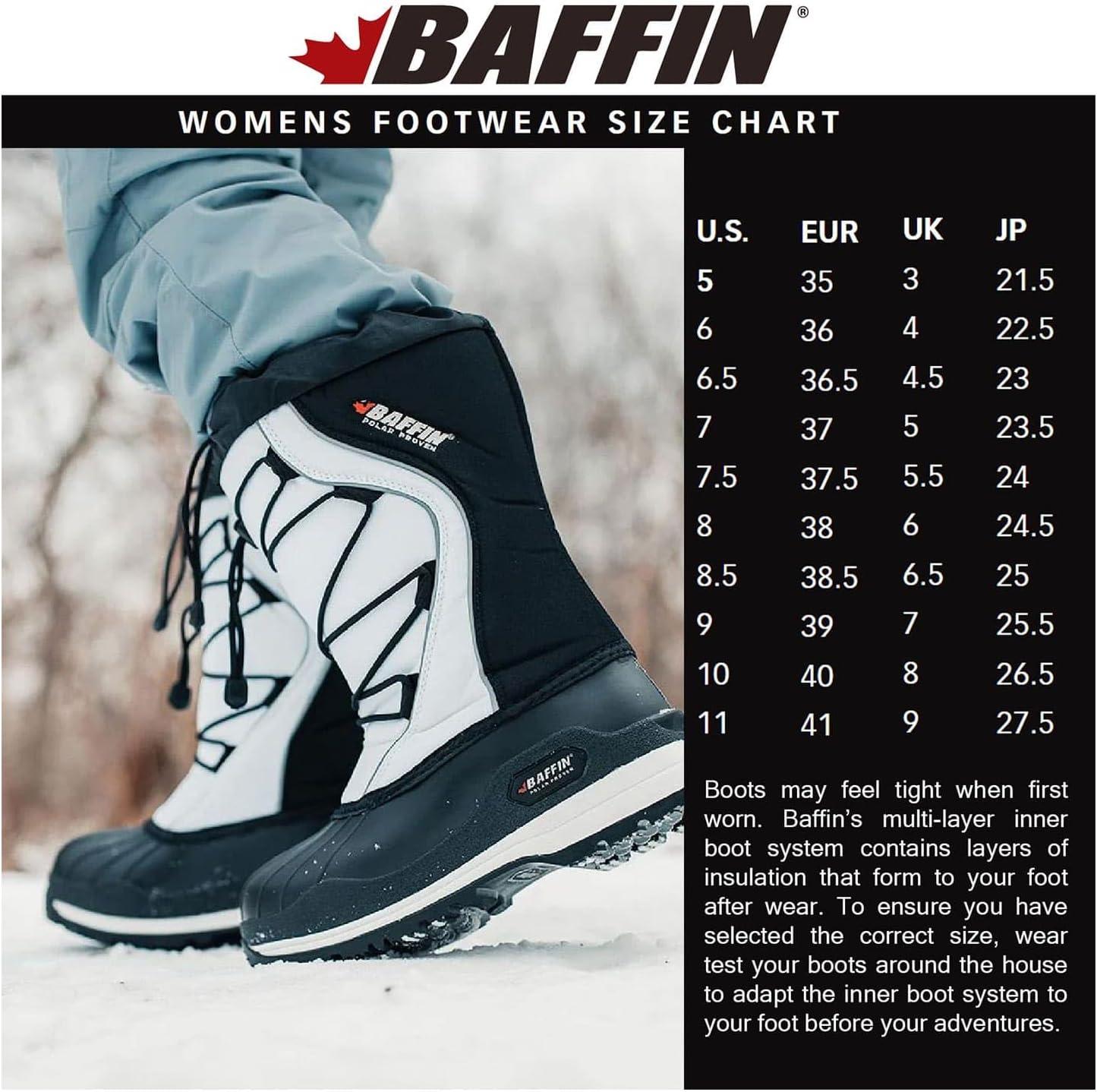 image:imageBaffin Chloe Womens Boots Mid Height for snowcovered terrainsCoastal Grey