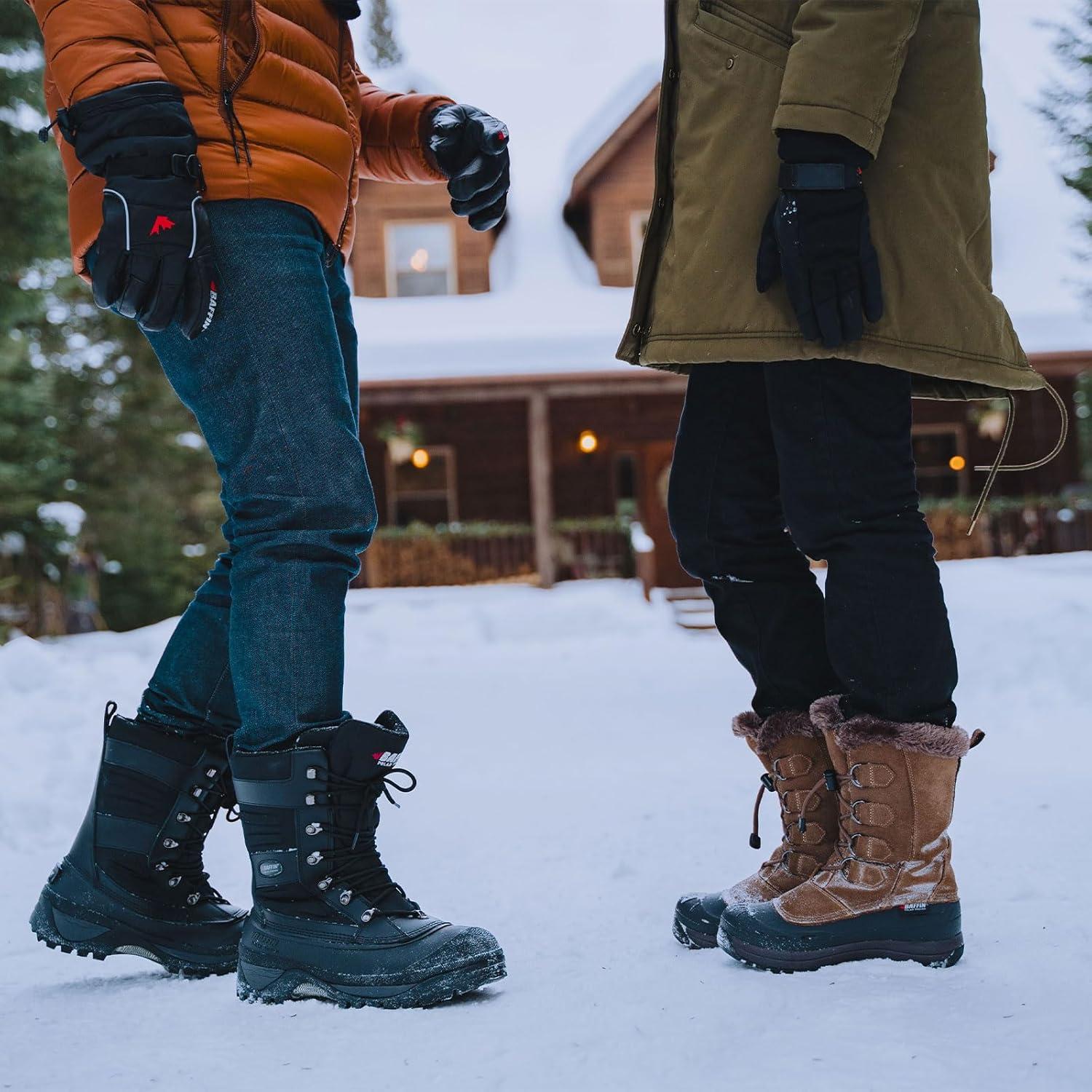 image:imageBaffin Chloe Womens Boots Mid Height for snowcovered terrainsTaupe