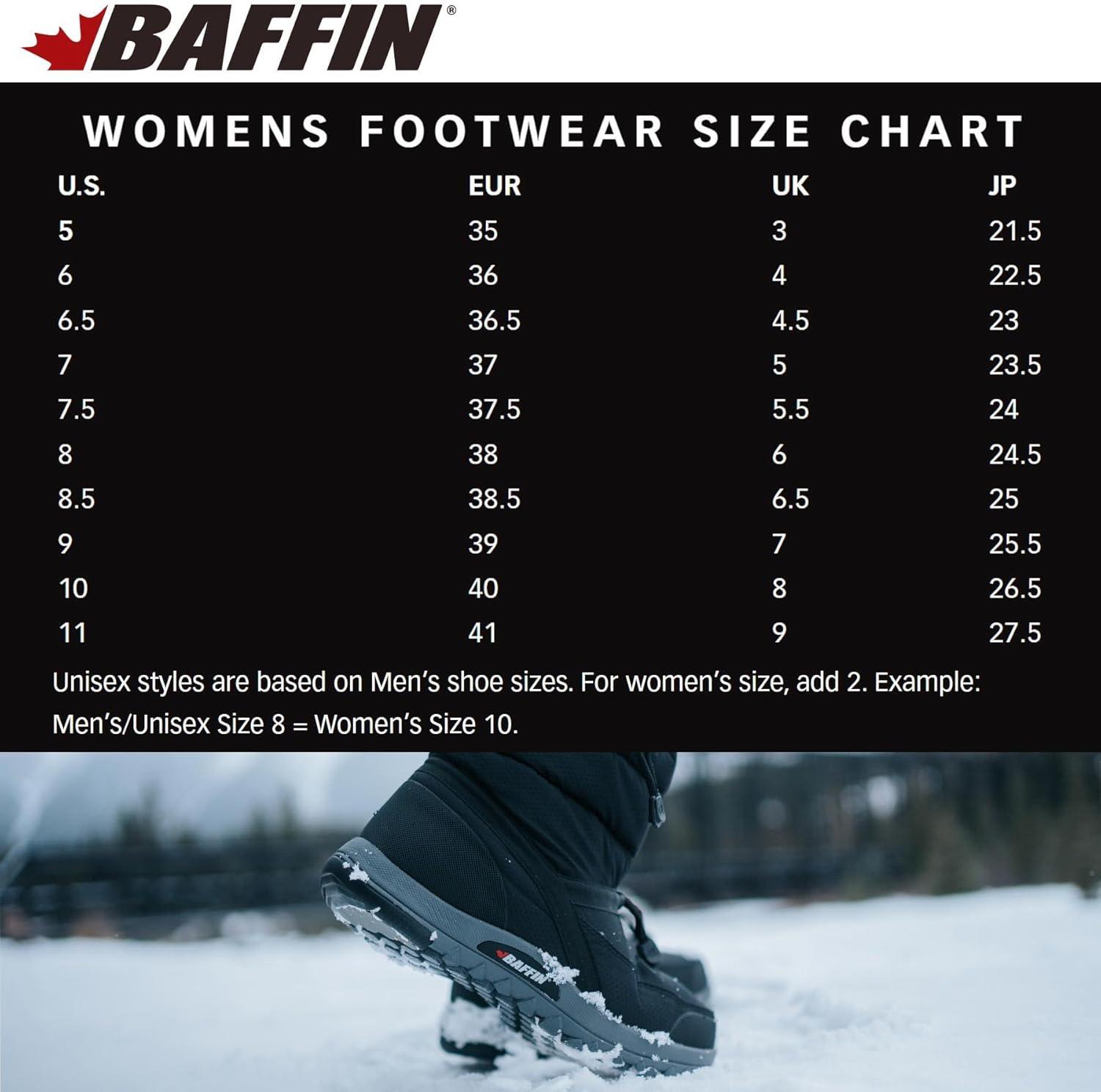 image:imageBaffin Womens CLOUD Tall Waterproof Insulated Lightweight TundraRated SlipResistant Cold Weather Winter Snow BootsStormy