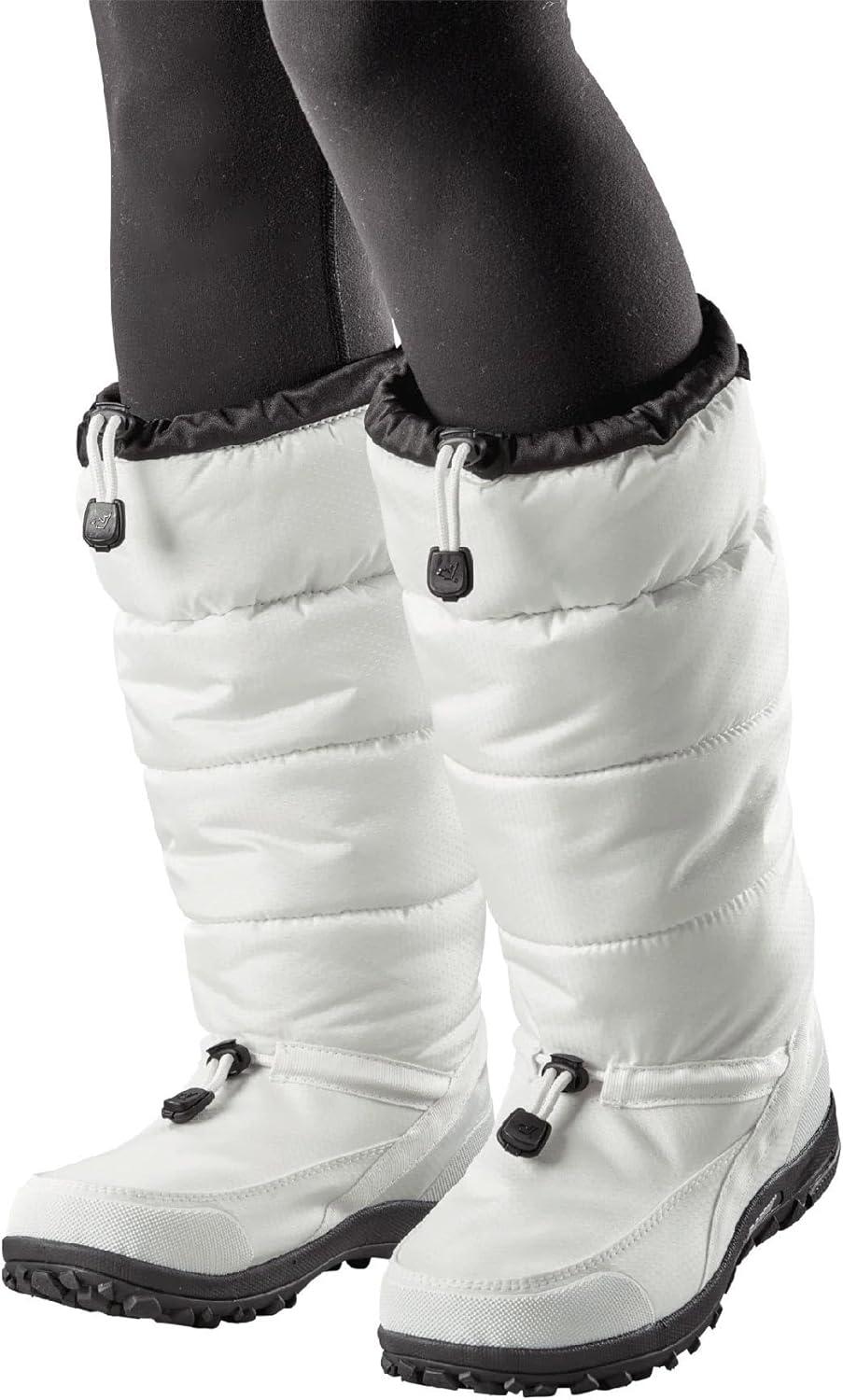 image:imageBaffin Womens CLOUD Tall Waterproof Insulated Lightweight TundraRated SlipResistant Cold Weather Winter Snow BootsWhite