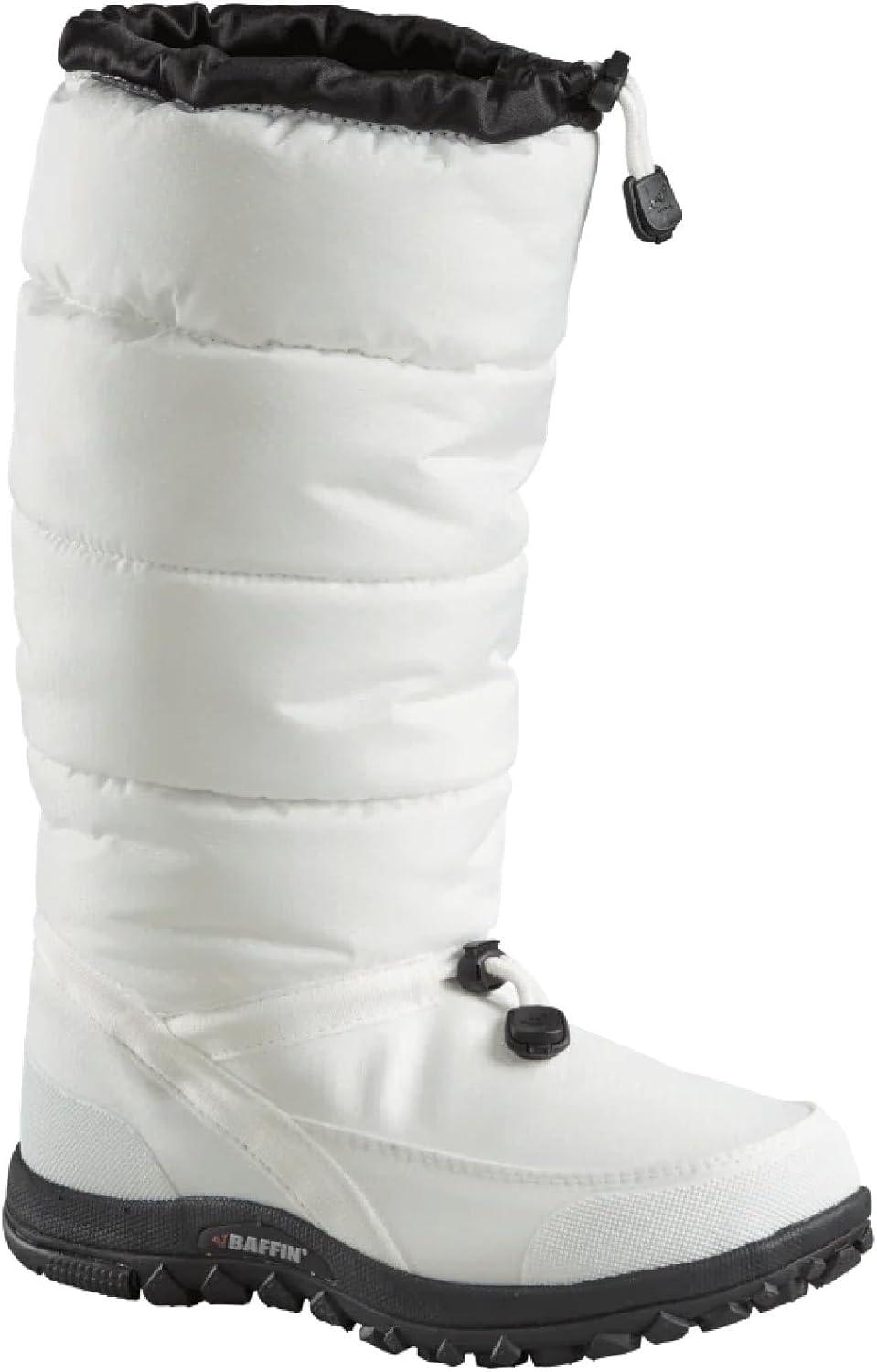 image:imageBaffin Womens CLOUD Tall Waterproof Insulated Lightweight TundraRated SlipResistant Cold Weather Winter Snow BootsWhite