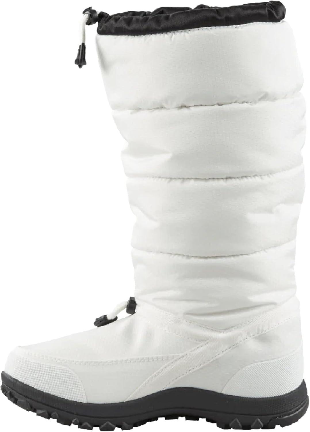 image:imageBaffin Womens CLOUD Tall Waterproof Insulated Lightweight TundraRated SlipResistant Cold Weather Winter Snow BootsWhite