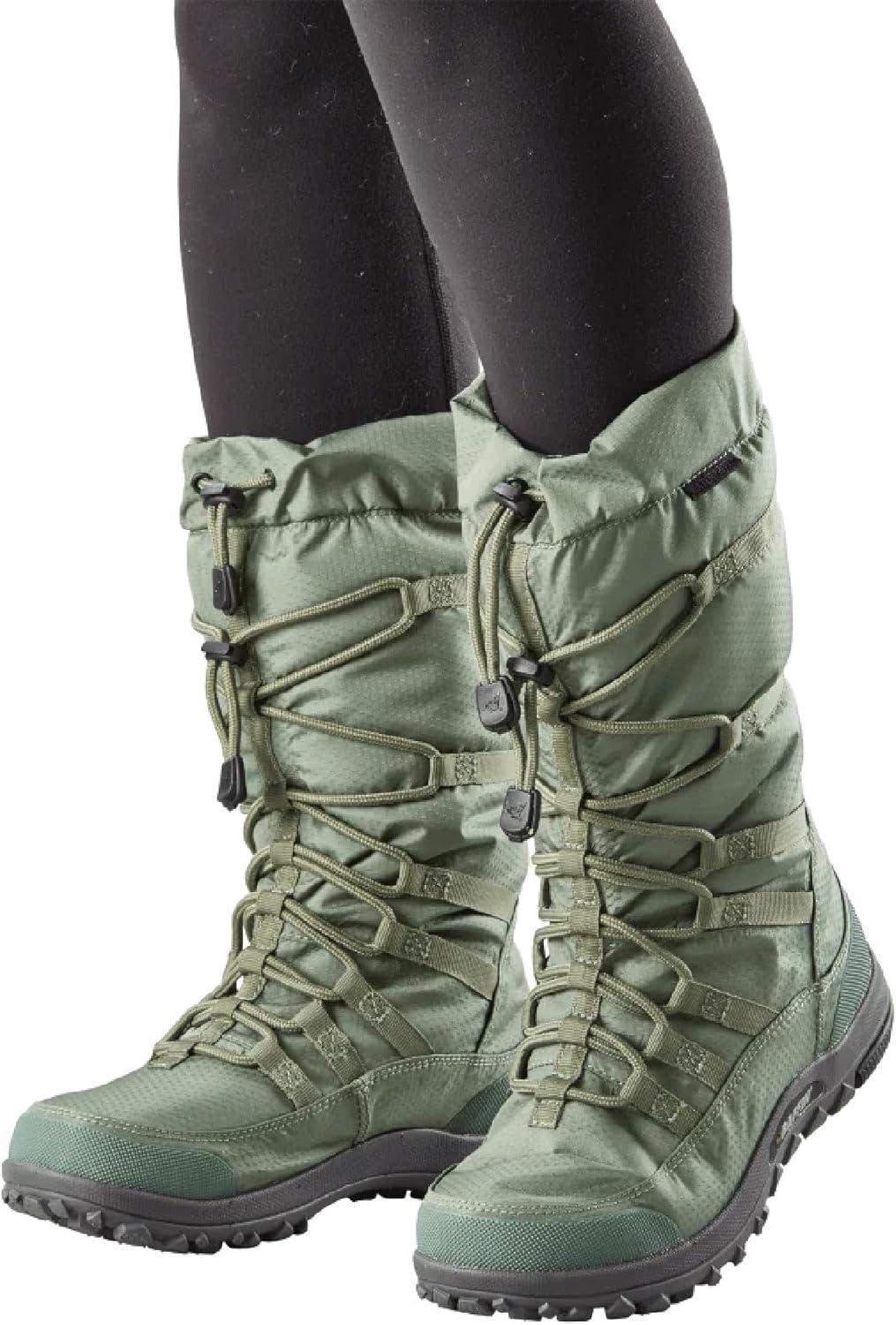 image:imageBaffin Womens ESCALATE X Mid Height Insulated Lightweight TundraRated SlipResistant Cold Weather Winter Snow BootsSea Green