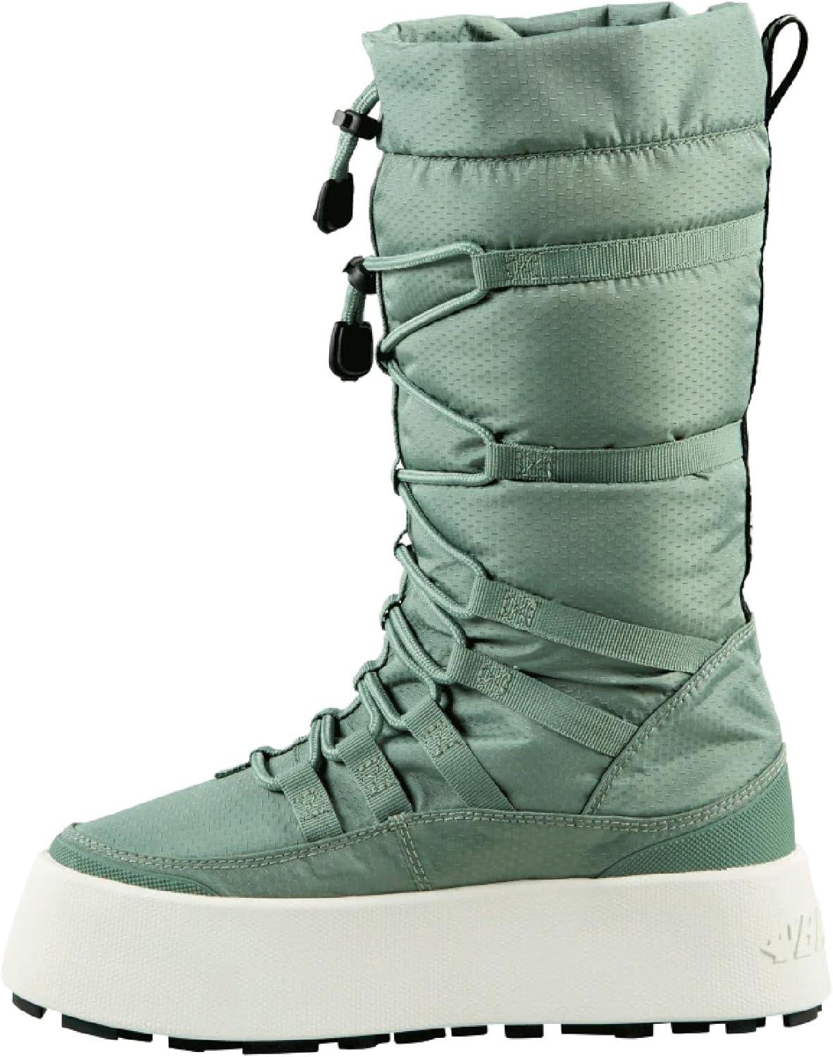 image:imageBaffin Womens GENEVA Tall Waterproof Insulated Lightweight TundraRated SlipResistant Cold Weather Winter Snow BootsSea Green