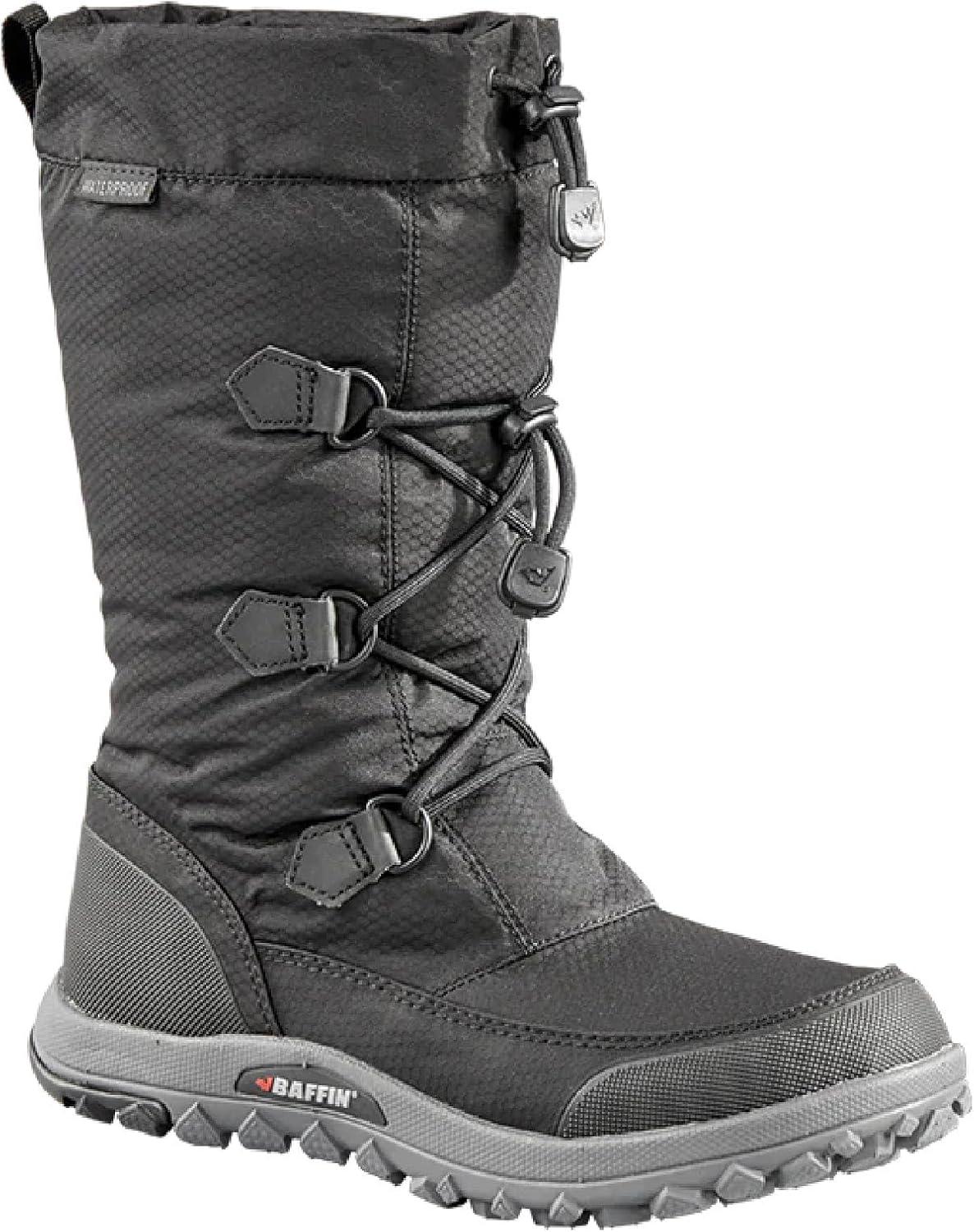 image:imageBaffin Womens ICE LIGHT Tall Waterproof Insulated Lightweight TundraRated Slip Resistant Cold Weather Winter Snow BootsBlack