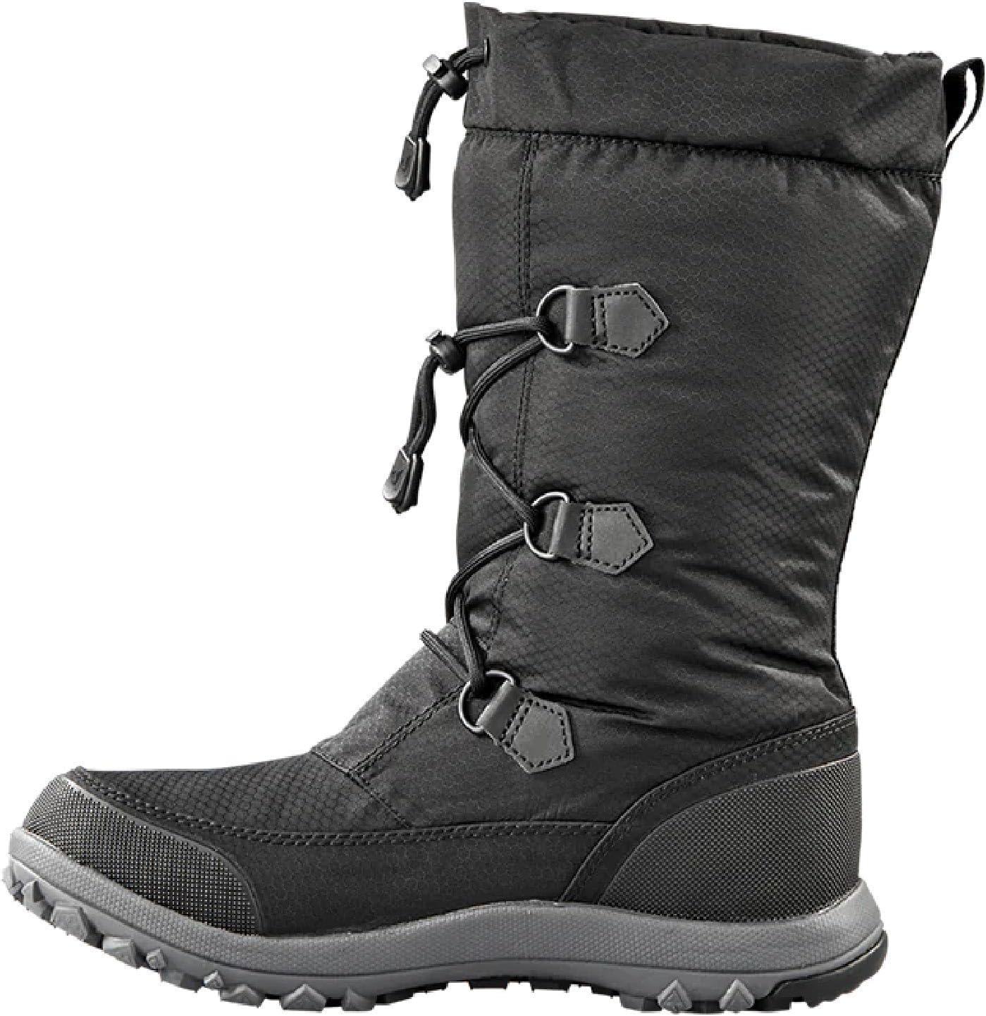 image:imageBaffin Womens ICE LIGHT Tall Waterproof Insulated Lightweight TundraRated Slip Resistant Cold Weather Winter Snow BootsBlack