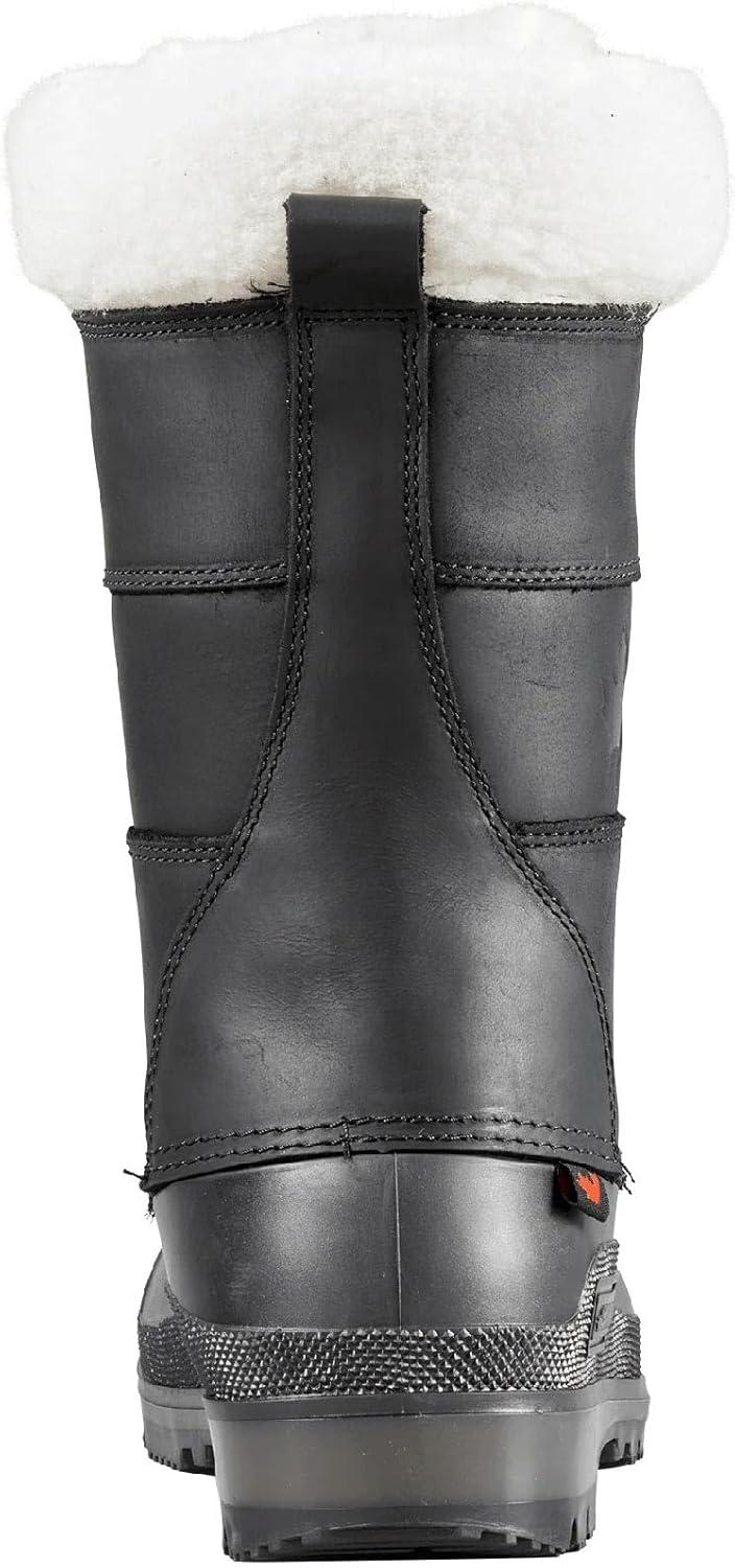 image:imageBaffin Womens MAPLE LEAF Tall Waterproof Insulated Lightweight Leather LaceUp ArcticRated Cold Weather Winter Snow BootsBlack
