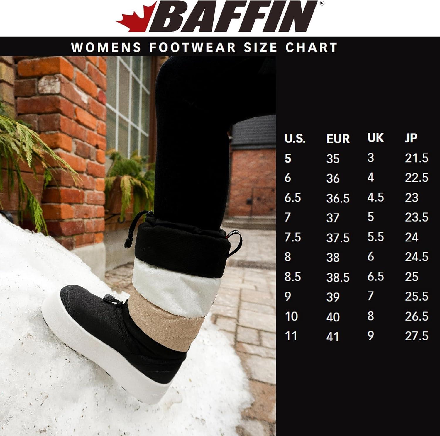 image:imageBaffin Womens MERIBEL Tall Waterproof Insulated Lightweight Tundra Rated SlipResistant Cold Weather Winter Snow BootsKicker Black