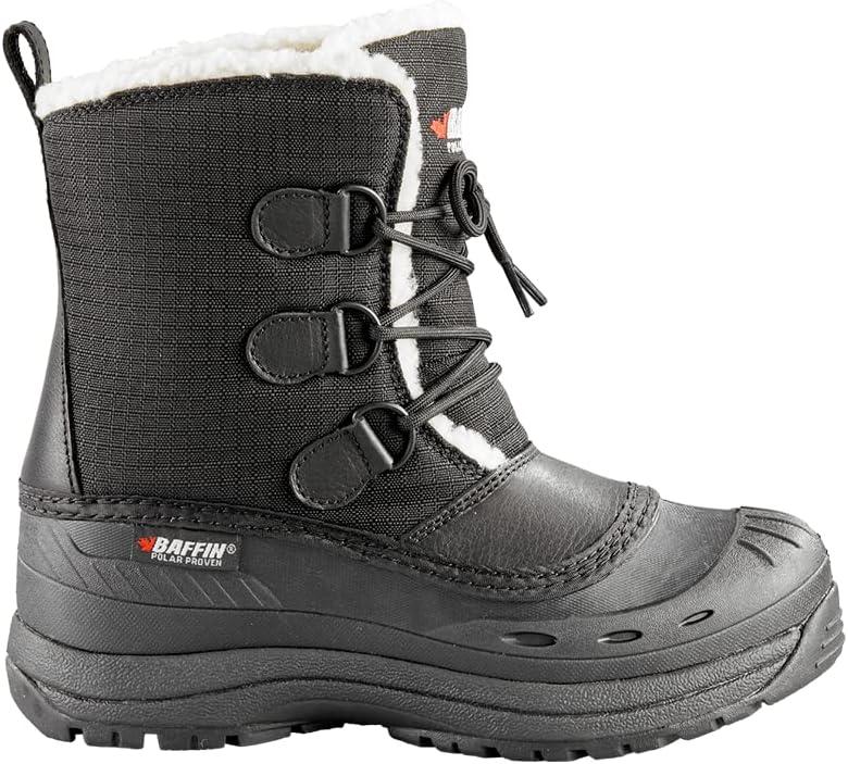 image:imageBaffin Womens TESSA Waterproof Insulated Warm Cushioned Lightweight Tundra Rated Everyday ColdWeather Winter Snow BootsBlack