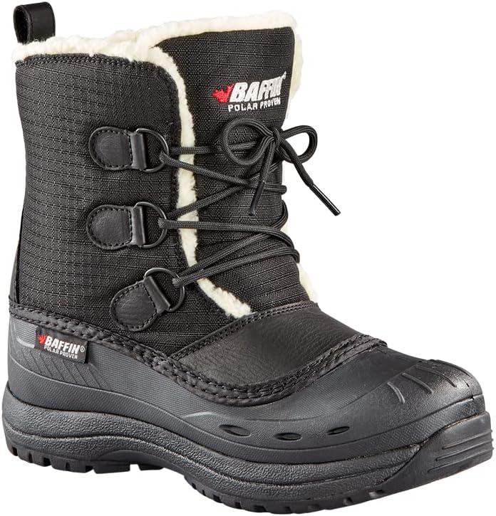 image:imageBaffin Womens TESSA Waterproof Insulated Warm Cushioned Lightweight Tundra Rated Everyday ColdWeather Winter Snow BootsBlack