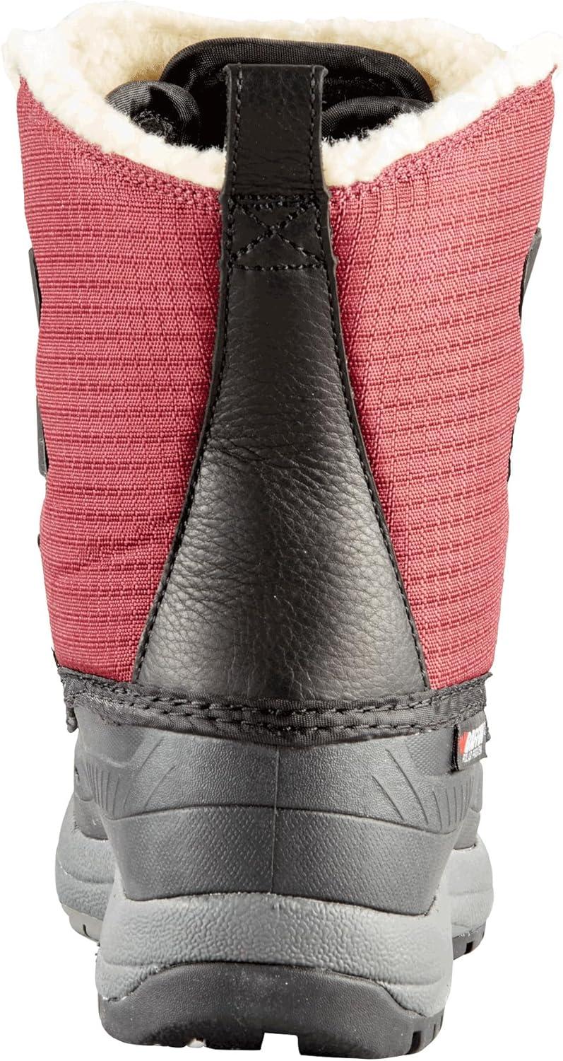image:imageBaffin Womens TESSA Waterproof Insulated Warm Cushioned Lightweight Tundra Rated Everyday ColdWeather Winter Snow BootsSangria