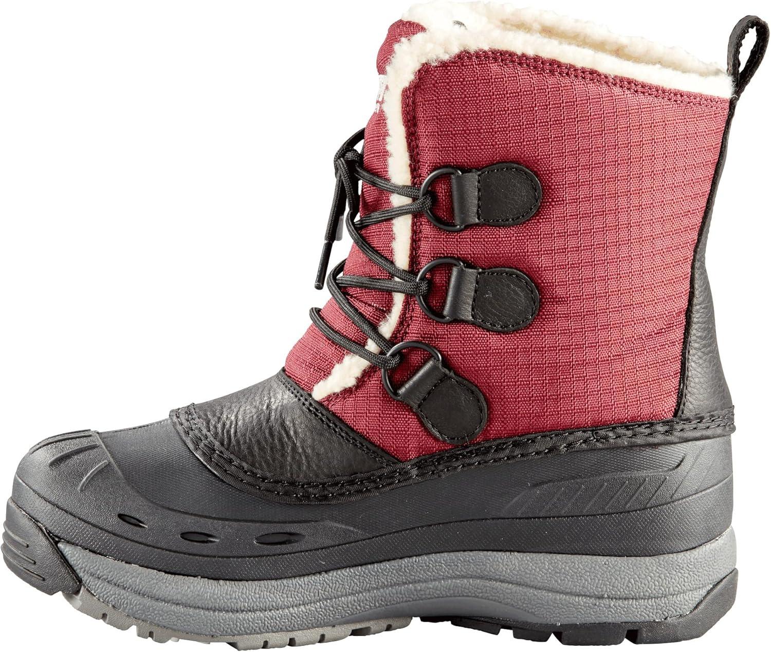 image:imageBaffin Womens TESSA Waterproof Insulated Warm Cushioned Lightweight Tundra Rated Everyday ColdWeather Winter Snow BootsSangria
